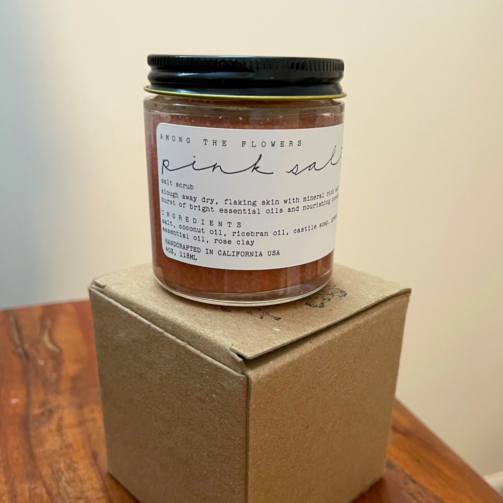 Pink Salt Body Scrub